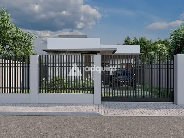 Casa com 279m² 3 quartos e 1 banheiro, à venda, no bairro Cará-cará em Ponta Grossa