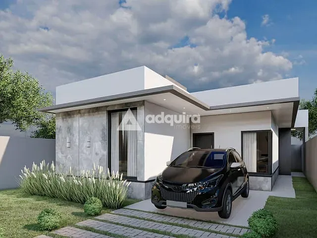 Casa com 279m² 3 quartos e 1 banheiro, à venda, no bairro Cará-cará em Ponta Grossa