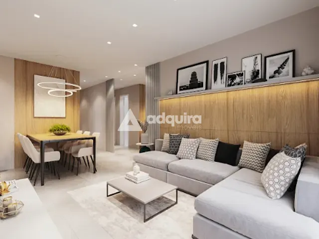 Casa 2 quartos e 1 banheiro, à venda, no bairro Cará-cará em Ponta Grossa