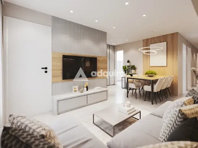 Casa 2 quartos e 1 banheiro, à venda, no bairro Cará-cará em Ponta Grossa