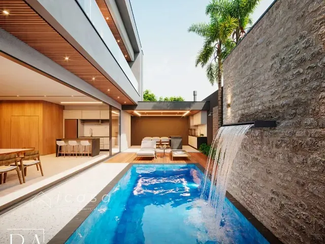 Casa com 280m² 3 quartos e 5 banheiros, à venda, no bairro Recanto dos Eucaliptos em São José dos Campos