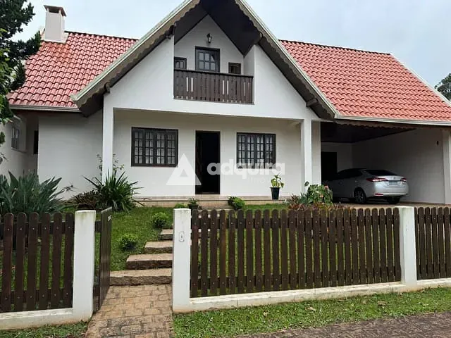 Casa com 495m² 3 quartos e 4 banheiros, à venda, no bairro Estrela em Ponta Grossa