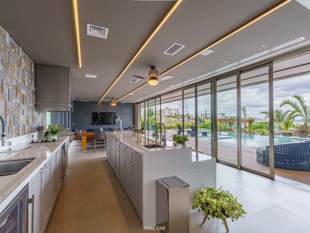 Foto do Casa - Casa no condomínio Condomínio Campo De Toscana para venda com 4 quartos, sendo 4 suítes, 646.59m² | Lares e Andares Imóveis