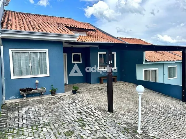 Casa 3 quartos e 2 banheiros, à venda, no bairro Orfãs em Ponta Grossa