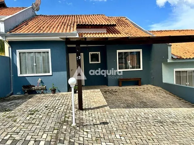 Casa 3 quartos e 2 banheiros, à venda, no bairro Orfãs em Ponta Grossa