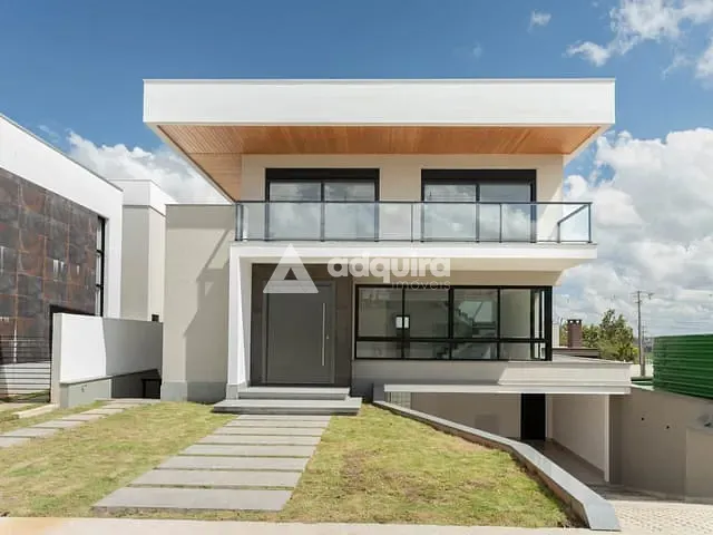 Casa com 332m² 4 quartos e 6 banheiros, à venda, no bairro Jardim Carvalho em Ponta Grossa
