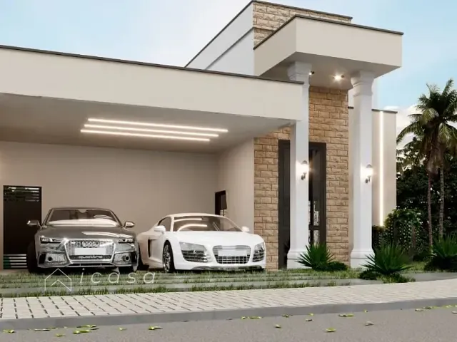 Casa com 336m² 4 quartos e 4 banheiros, à venda, no bairro Piracangaguá em Taubaté