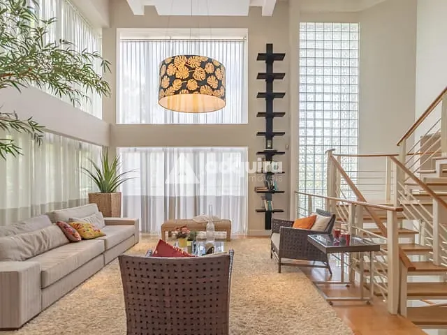 Casa com 1447m² 4 quartos e 7 banheiros, à venda, no bairro Boa Vista em Ponta Grossa