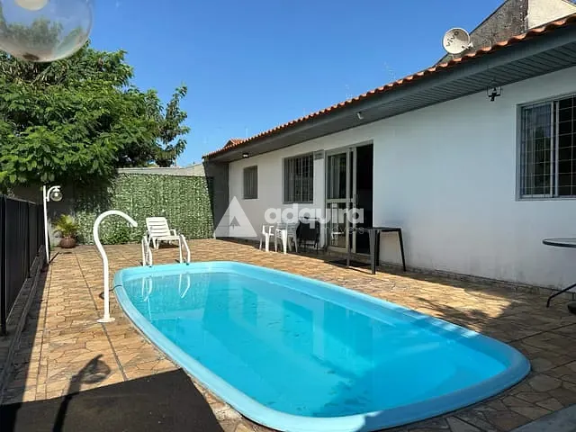 Casa com 490m² 3 quartos e 3 banheiros, à venda, no bairro Oficinas em Ponta Grossa