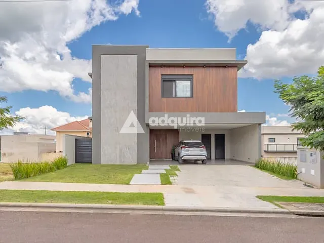 Casa com 300m² 4 quartos e 4 banheiros, à venda, no bairro Jardim Carvalho em Ponta Grossa