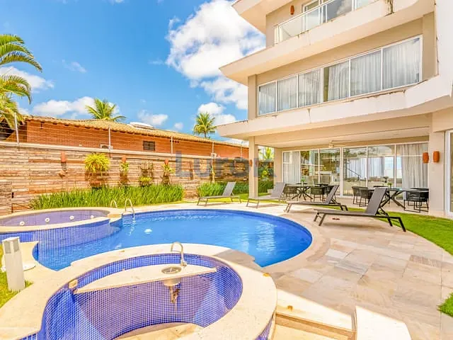Casa com 585m² 5 quartos e 6 banheiros, à venda, no bairro Enseada em Guarujá