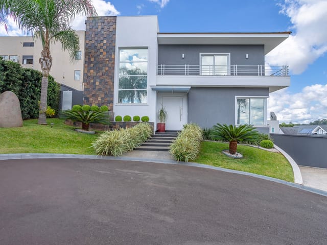 Foto do Casa - Casa no Condomínio Residencial Spazio Verde - 04 suítes, 500m² de área útil. Estrela, Ponta Grossa, PR | Adquira Imóveis