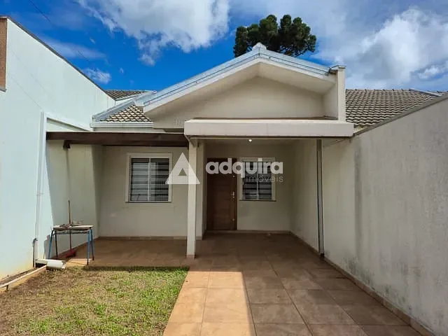 Casa com 125m² 2 quartos e 2 banheiros, à venda ou para alugar, no bairro Chapada em Ponta Grossa
