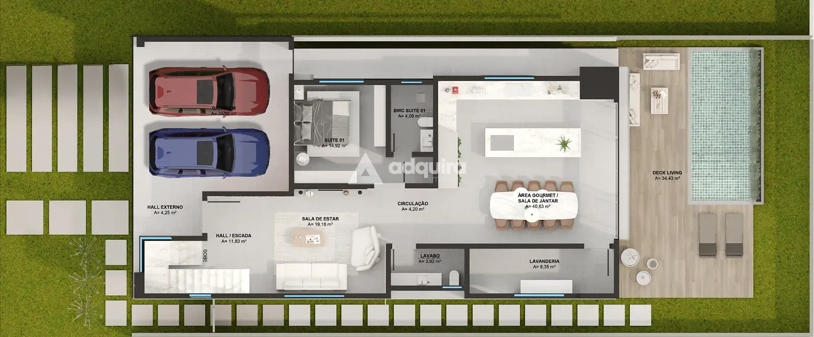 Casa, 4 quartos, 283 m² - Foto 2