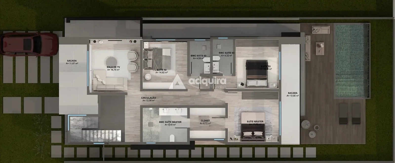 Casa, 4 quartos, 283 m² - Foto 3