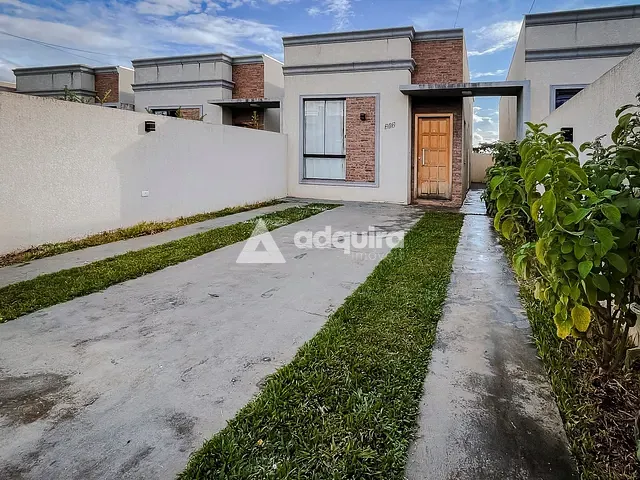 Casa com 126m² 2 quartos e 1 banheiro, à venda, no bairro Cará-cará em Ponta Grossa