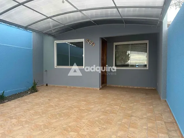Casa com 138m² 2 quartos e 2 banheiros, à venda, no bairro Jardim Carvalho em Ponta Grossa