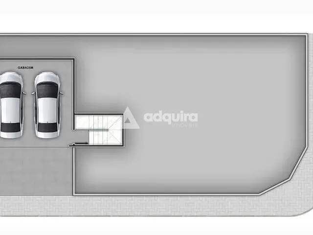Casa 3 quartos e 3 banheiros, à venda, no bairro Cará-cará em Ponta Grossa