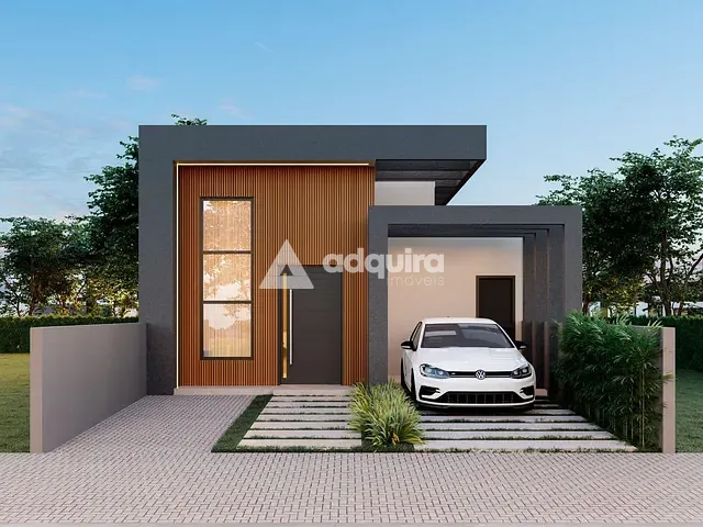 Casa 3 quartos e 2 banheiros, à venda, no bairro Uvaranas em Ponta Grossa
