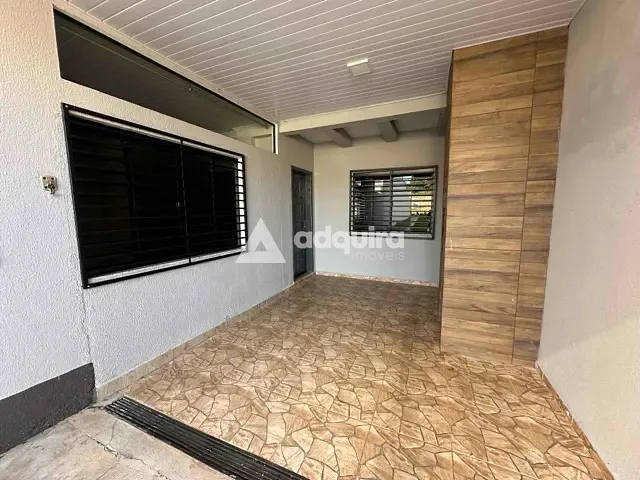 Casa com 166m² 3 quartos e 1 banheiro, à venda, no bairro Jardim Carvalho em Ponta Grossa