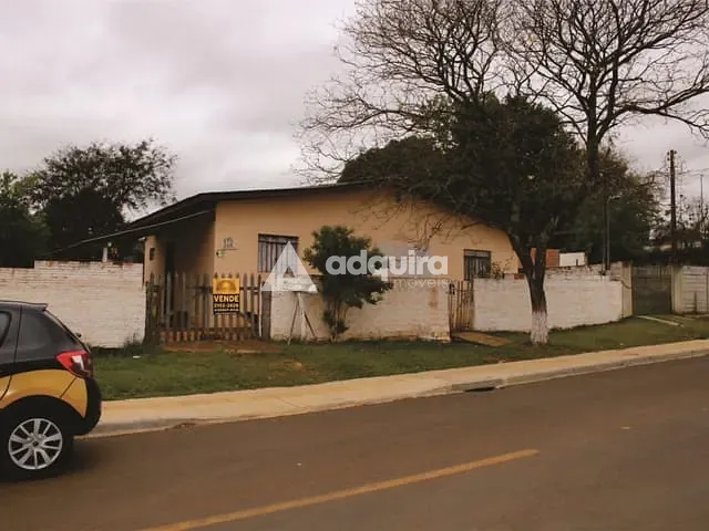 Casa 2 quartos e 1 banheiro, à venda, no bairro Cará-cará em Ponta Grossa