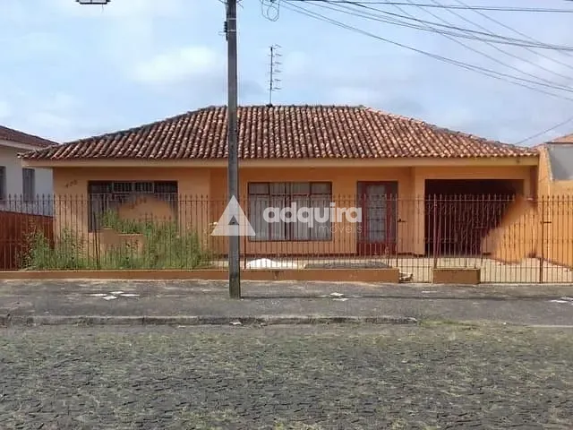Casa com 495m² 3 quartos e 1 banheiro, à venda, no bairro Jardim Carvalho em Ponta Grossa