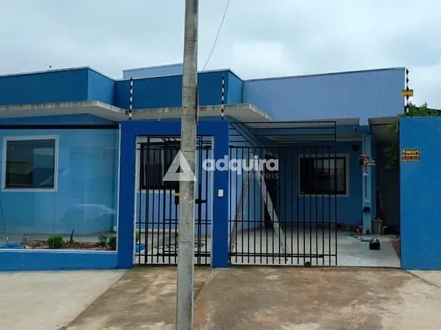 Casa 3 quartos e 1 banheiro, à venda, no bairro Cará-cará em Ponta Grossa