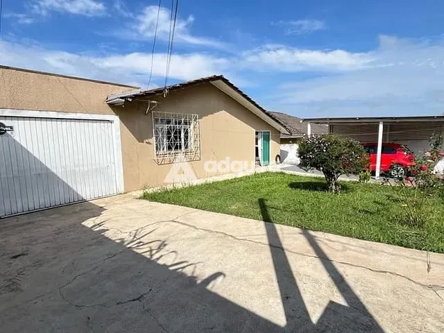 Casa 2 quartos e 1 banheiro, à venda, no bairro Boa Vista em Ponta Grossa