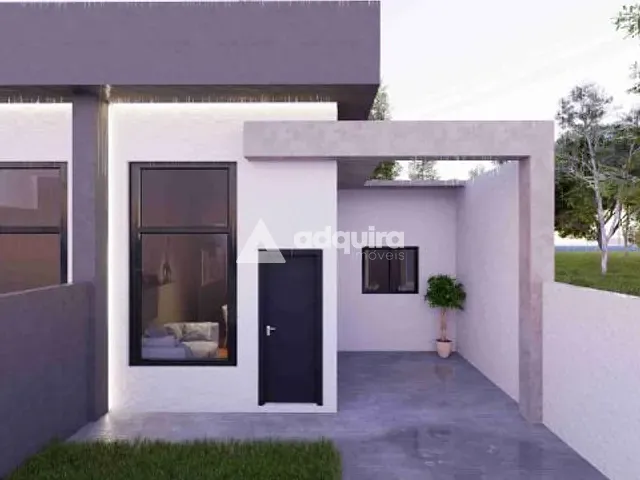 Casa 3 quartos e 1 banheiro, à venda, no bairro Cará-Cará em Ponta Grossa