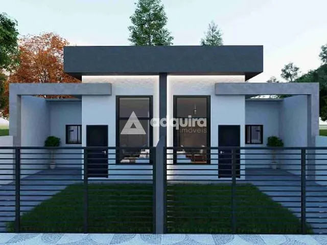Casa 3 quartos e 1 banheiro, à venda, no bairro Cará-Cará em Ponta Grossa