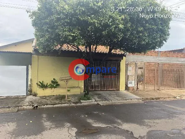 Casa com 124m² 2 quartos e 1 banheiro, à venda, no bairro JARDIM SAO JOSE em Novo Horizonte