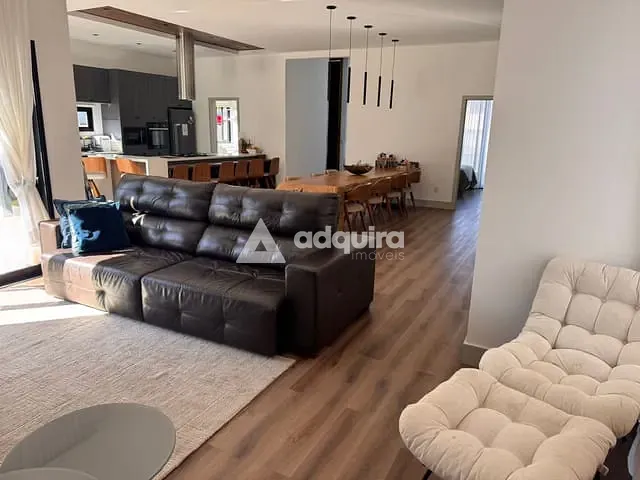 Casa 4 quartos e 4 banheiros, à venda, no bairro Estrela em Ponta Grossa