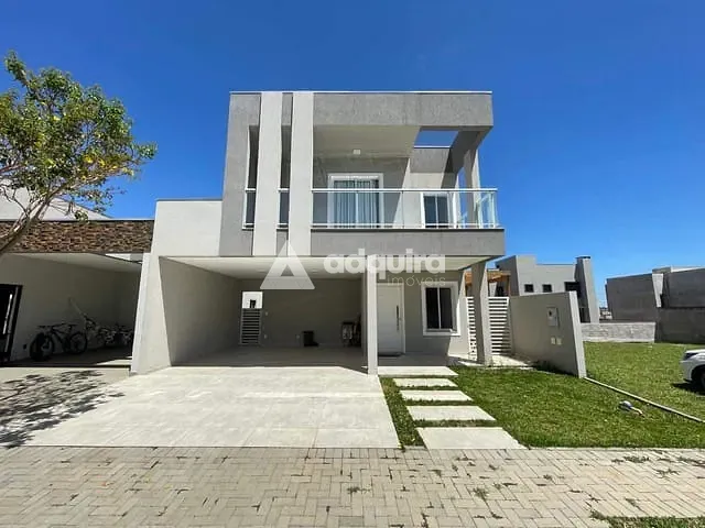 Casa com 340m² 3 quartos e 2 banheiros, à venda, no bairro Cará-cará em Ponta Grossa
