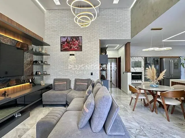 Casa com 450m² 4 quartos e 6 banheiros, à venda, no bairro Condomínio Reserva Ipanema em Sorocaba