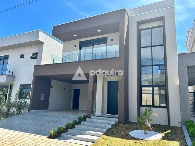 Casa com 200m² 3 quartos e 4 banheiros, à venda, no bairro Cará-cará em Ponta Grossa