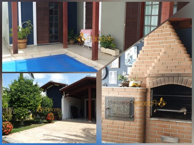 Casa com 271m² 3 quartos e 3 banheiros, à venda, no bairro Condomínio Village do Sol em Pindamonhangaba
