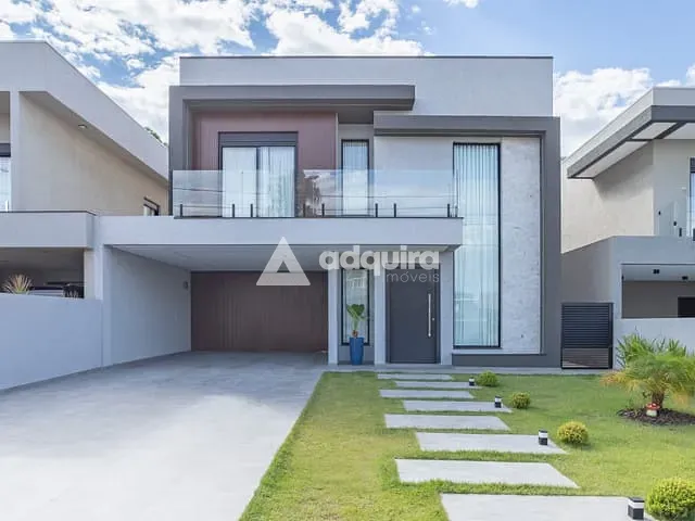 Casa com 372m² 3 quartos e 4 banheiros, à venda, no bairro Jardim Carvalho em Ponta Grossa