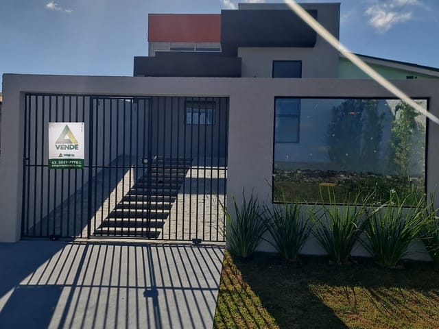 Foto do Casa - CASA NOVA à venda, com 02 quartos, sendo um deles uma suíte, 02 banheiros e 82m² de área útil. Cará-cará, Ponta Grossa, PR | Adquira Imóveis