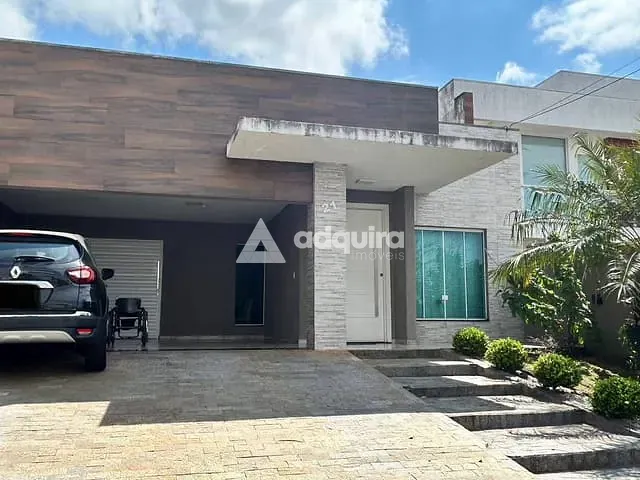 Casa com 300m² 3 quartos e 3 banheiros, à venda, no bairro Jardim Carvalho em Ponta Grossa