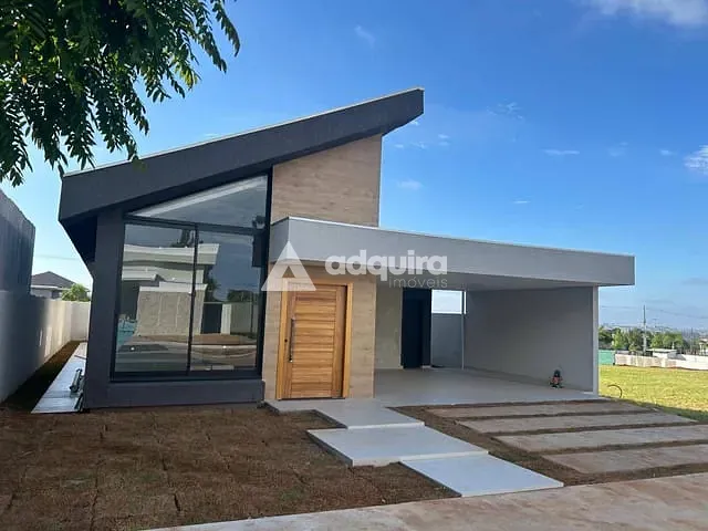 Casa com 309m² 3 quartos e 3 banheiros, à venda, no bairro Jardim Carvalho em Ponta Grossa