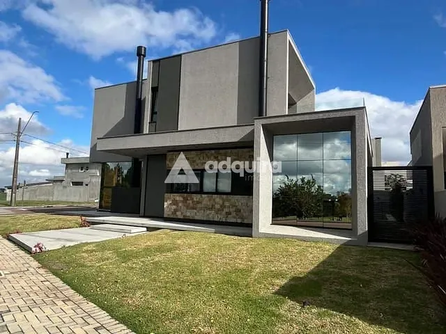 Casa com 501m² 4 quartos e 6 banheiros, à venda, no bairro Jardim Carvalho em Ponta Grossa