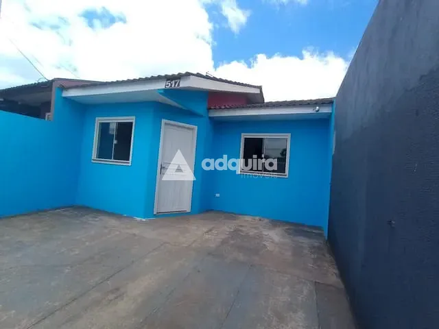 Casa com 48m² 2 quartos e 1 banheiro, à venda, no bairro Cará-cará em Ponta Grossa