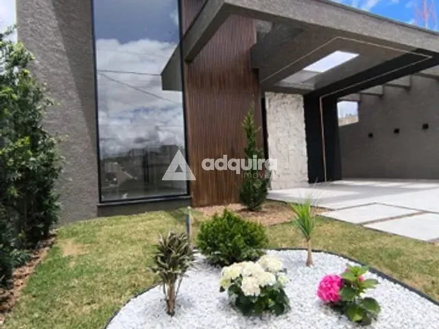 Casa com 200m² 3 quartos e 2 banheiros, à venda, no bairro Cará-cará em Ponta Grossa