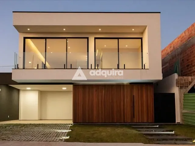 Casa 3 quartos e 3 banheiros, à venda, no bairro Jardim Carvalho em Ponta Grossa