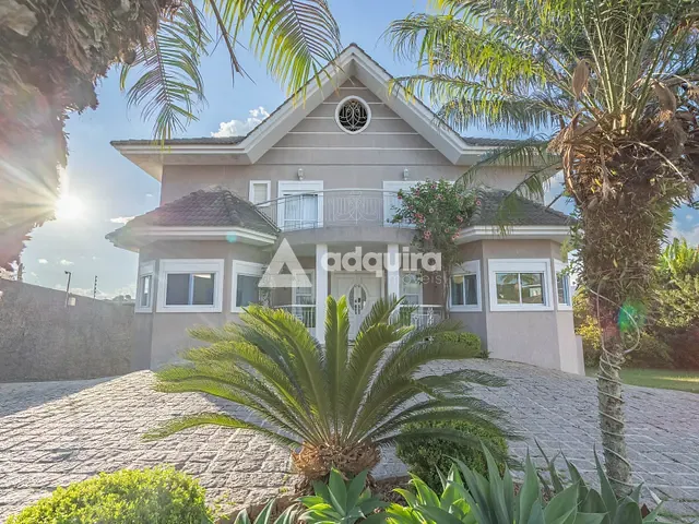 Casa 4 quartos e 4 banheiros, à venda, no bairro Orfãs em Ponta Grossa