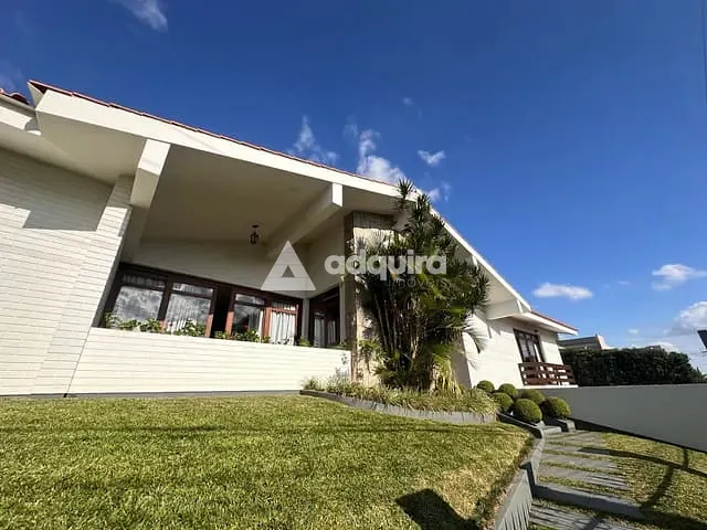 Casa com 1000m² 4 quartos e 3 banheiros, à venda, no bairro Estrela em Ponta Grossa