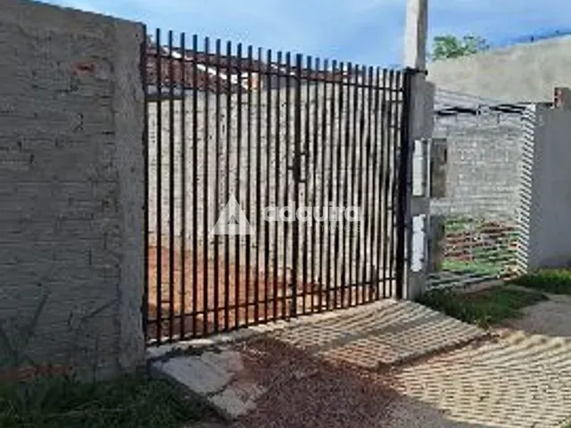 Casa 2 quartos e 1 banheiro, à venda, no bairro Cará-Cará em Ponta Grossa