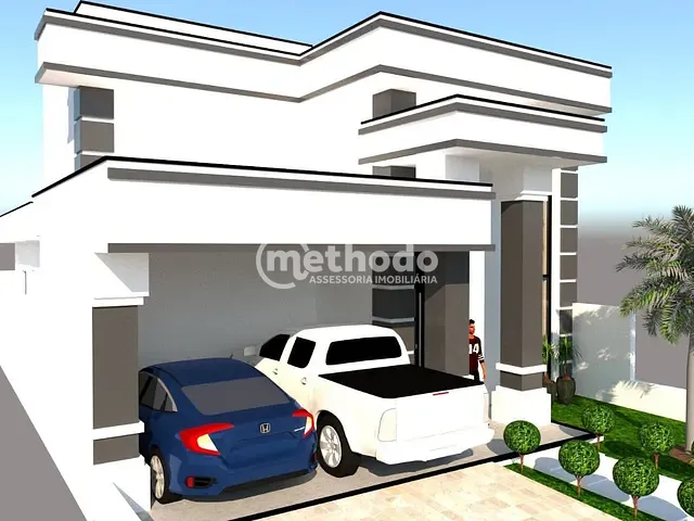 Casa com 300m² 3 quartos e 4 banheiros, à venda, no bairro Parque Brasil 500 em Paulínia