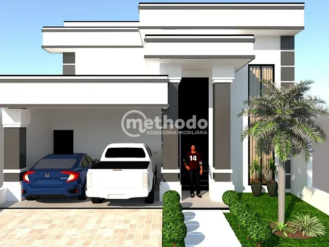 Casa com 300m² 3 quartos e 4 banheiros, à venda, no bairro Parque Brasil 500 em Paulínia