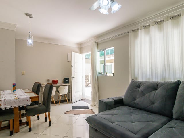 Foto do Casa - Casa no condomínio Condomínio Residencial Rafaela para venda com 3 quartos, sendo 1 suíte, 71m² | Lares e Andares Imóveis